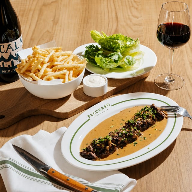WAGYU HANGER STEAK FOR 2.