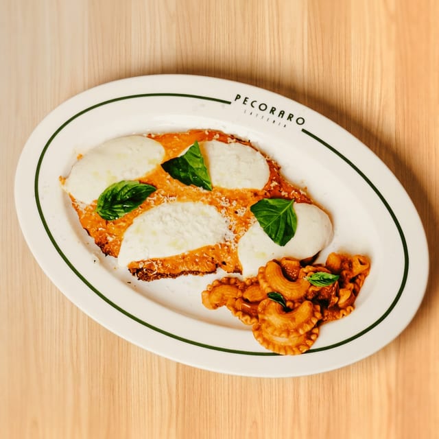 SPICY VODKA PARMIGIANA.